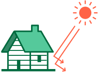 カバー工法により断熱性がアップします。